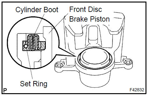 Install cylinder boot