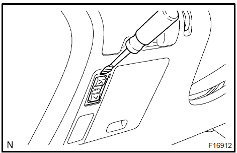 Remove adjustable pedal switch