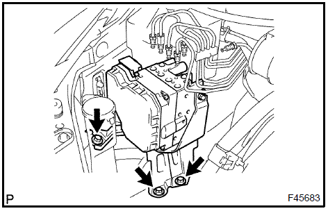 3. REMOVE BRAKE ACTUATOR ASSY