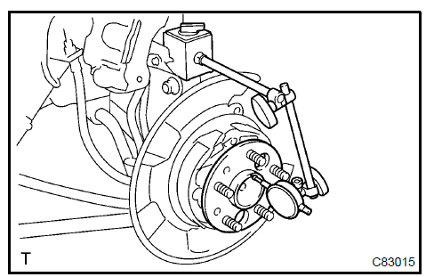 Inspect bearing backlash