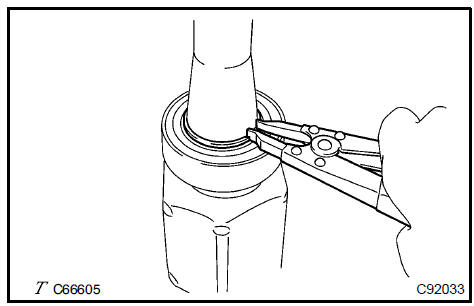 30. INSTALL FRONT DRIVE SHAFT DUST COVER