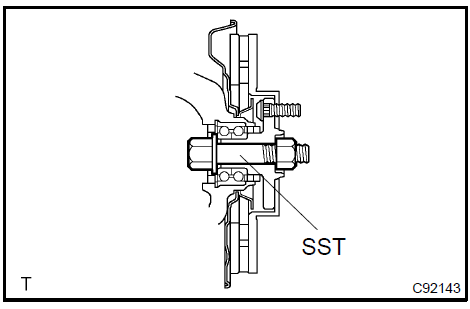 Fix front axle assy