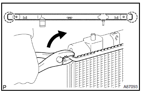 b. Check the lock plate height h. after completing the