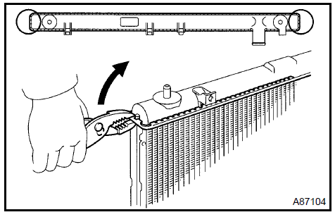 b. Check the lock plate height h. after completing the