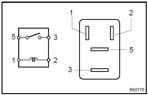 2. INSPECT RELAY (FAN No. 2)