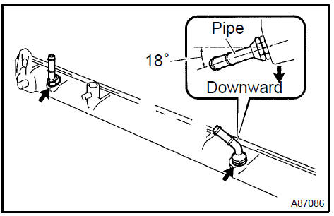 A/T: install oil cooler assy