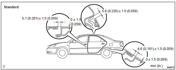 Inspect rear door panel sub-assy LH