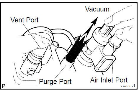 d. Check the diaphragm.