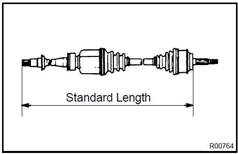 45. INSTALL FRONT DRIVE SHAFT ASSY LH