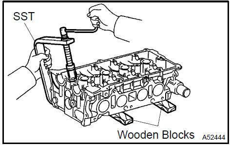 Remove intake valve