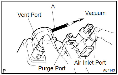 e. Check the VSV for open circuit.