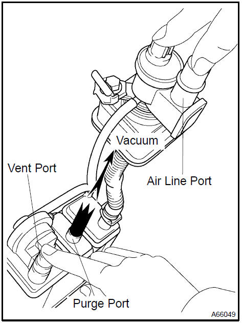 d. Inspect the diaphragm.