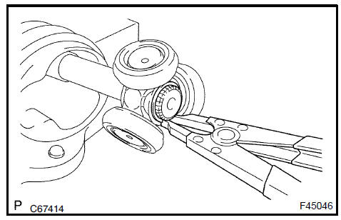 g. Align the matchmarks and install the inboard joint assy to