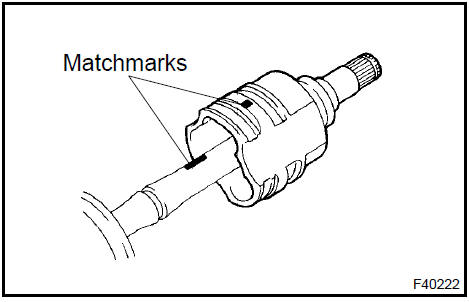 41. INSTALL FR AXLE INBOARD JOINT BOOT