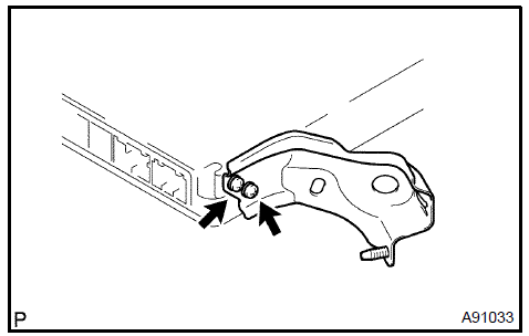 8. REMOVE ECM BRACKET No.2