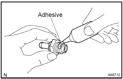  Install ventilation valve sub-assy