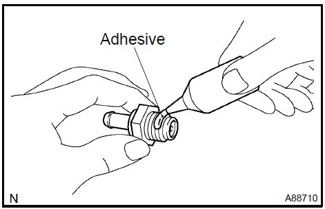  Install ventilation valve sub-assy