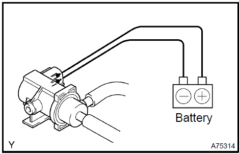 f. Check the vacuum while the engine is idling.