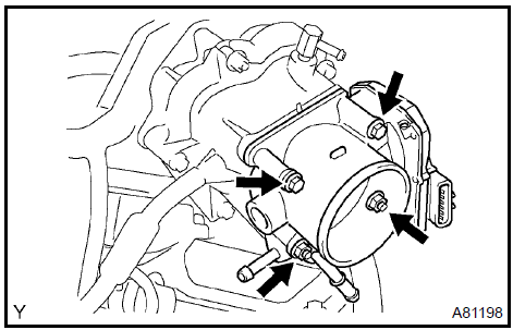 6. INSTALL THROTTLE BODY ASSY