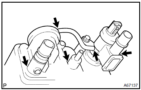 b. Check the charcoal canister operation.