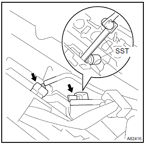 Install knock  (1mz-fe engine type)