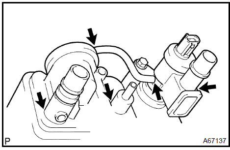 b. Check charcoal canister operation.