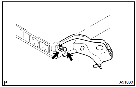 Remove ECM bracket