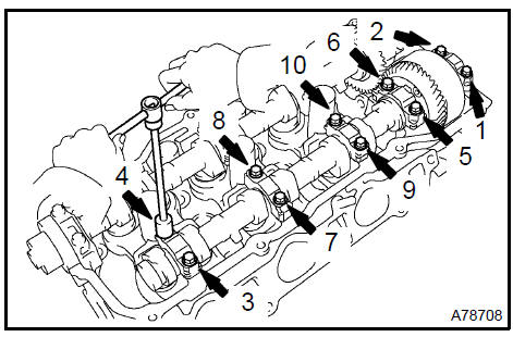 28. REMOVE No.2 CAMSHAFT