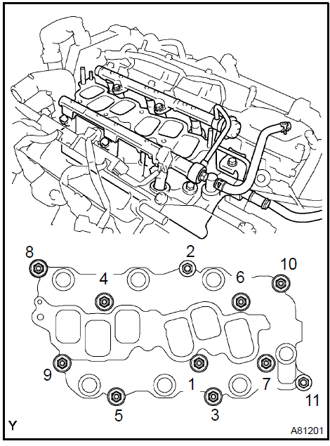 Install intake manifold