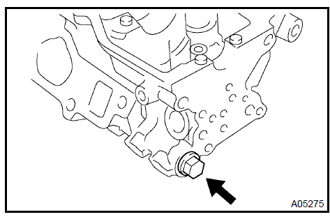 Remove oil control valve filter