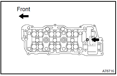 b. Uniformly loosen the 8 cylinder head bolts in the sequence