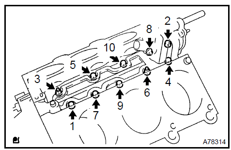 Remove water inlet housing