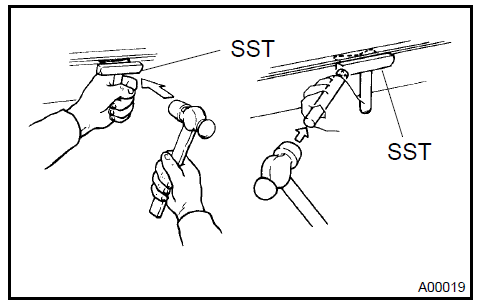 45. REMOVE OIL STRAINER SUB−ASSY