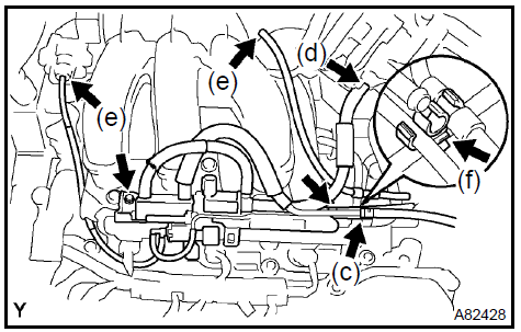 8. REMOVE INTAKE AIR SURGE TANK