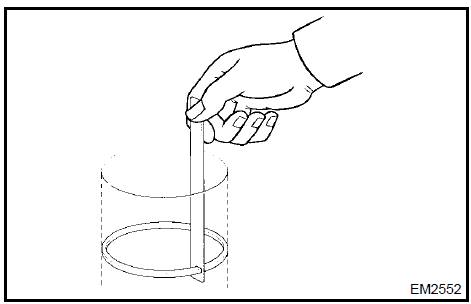 22. INSPECT PISTON PIN OIL CLEARANCE