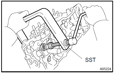  Remove intake valve