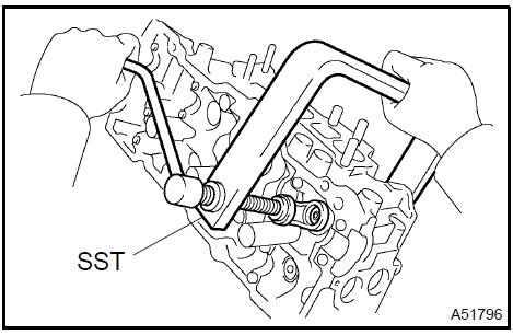 Remove exhaust valve