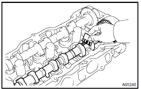 24. INSTALL RING W/HEAD PIN (RH CYLINDER)