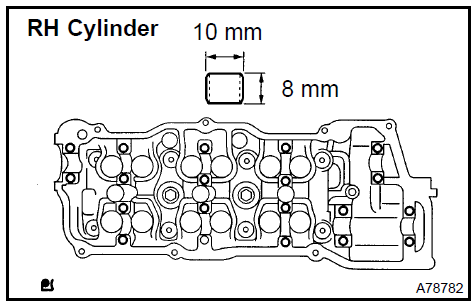  Install ring W/head pin (RH cylinder)