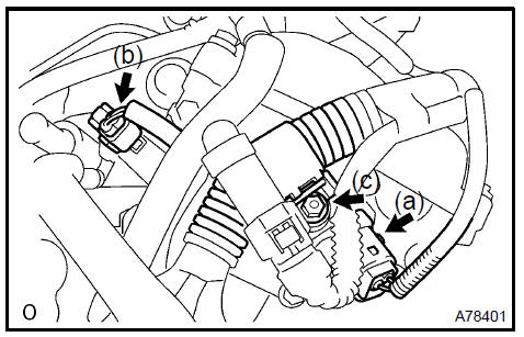 d. Using a socket hexagon wrench 8, remove the hexagon