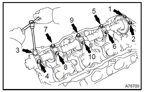 Remove No.2 Camshaft