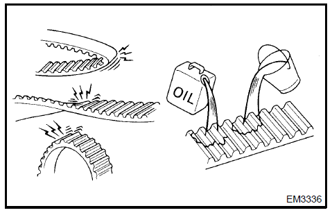 e. Turn the crankshaft counterclockwise by approximately