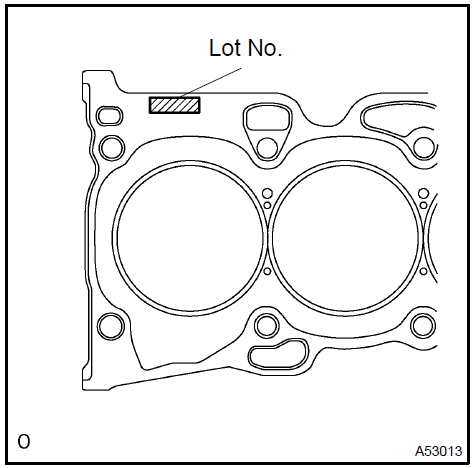  Install cylinder head gasket