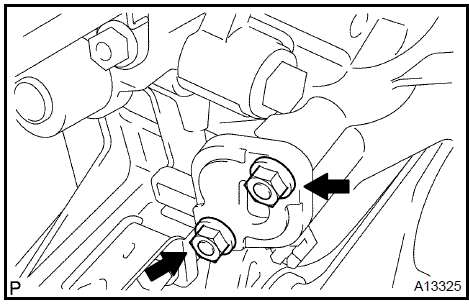 Remove chain tensioner assy No.1